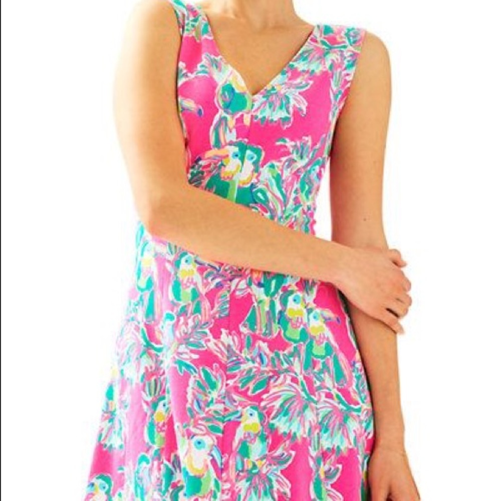 Lilly pulitzer dahlia toucan dress